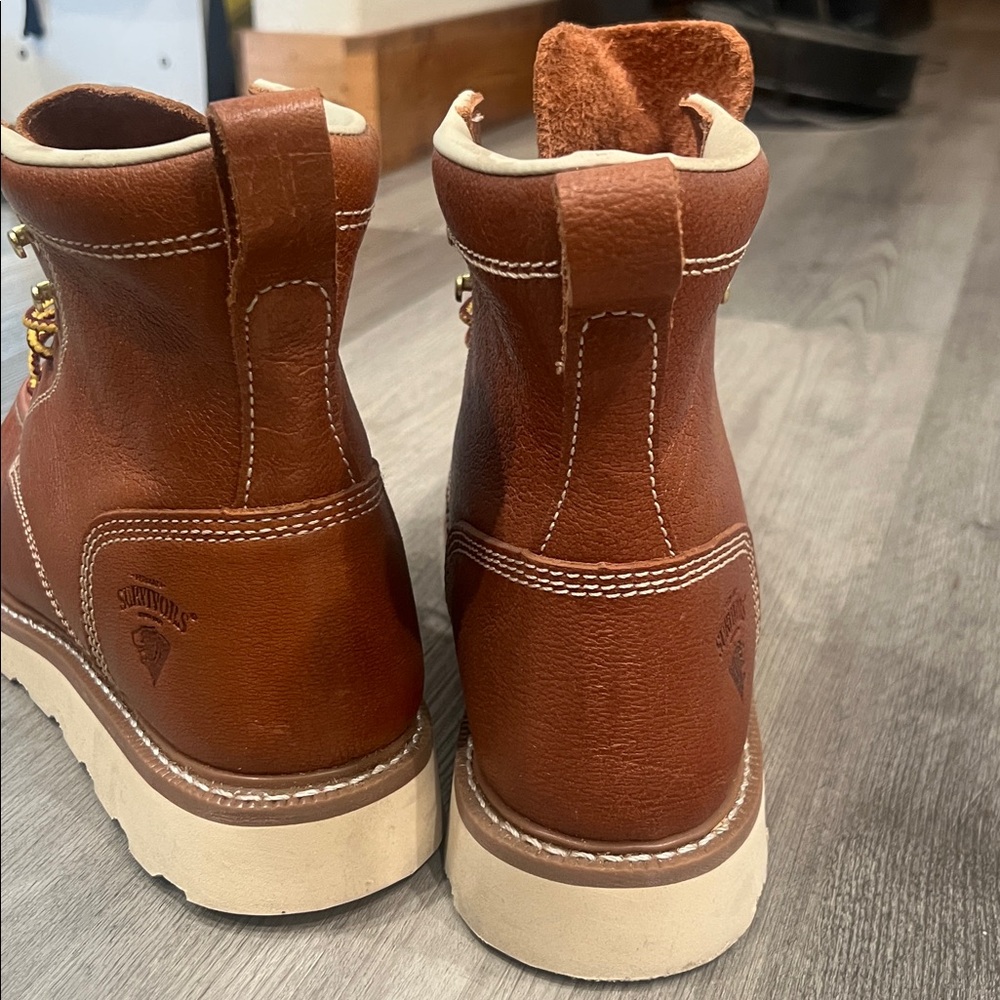 Herman Survivors leather work boots, like new - Picture 5 of 7